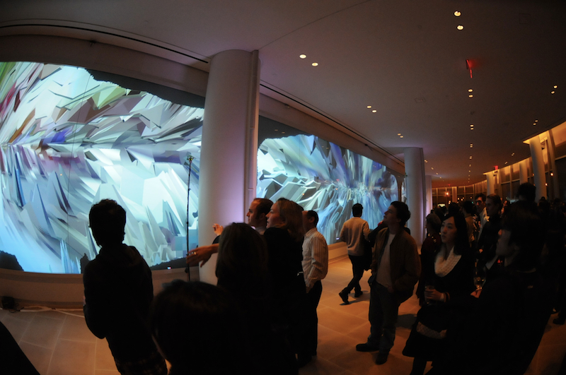 Illustration for article titled 120 Feet of Video Art: Final Exams at NYU's Big Screens Class